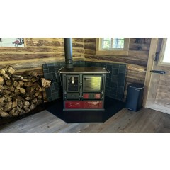 Wood Cook Stove La Nordica "Rosa Sinistra Reverse": 2 Colors