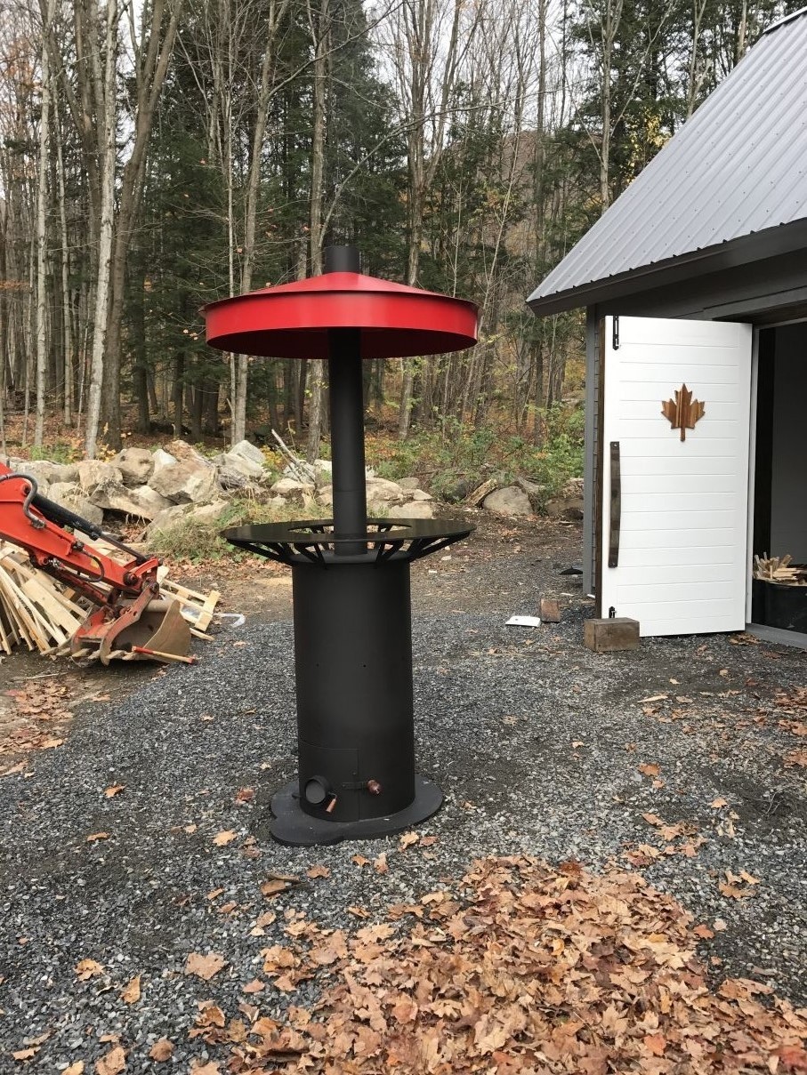 Outdoor Wood Stove