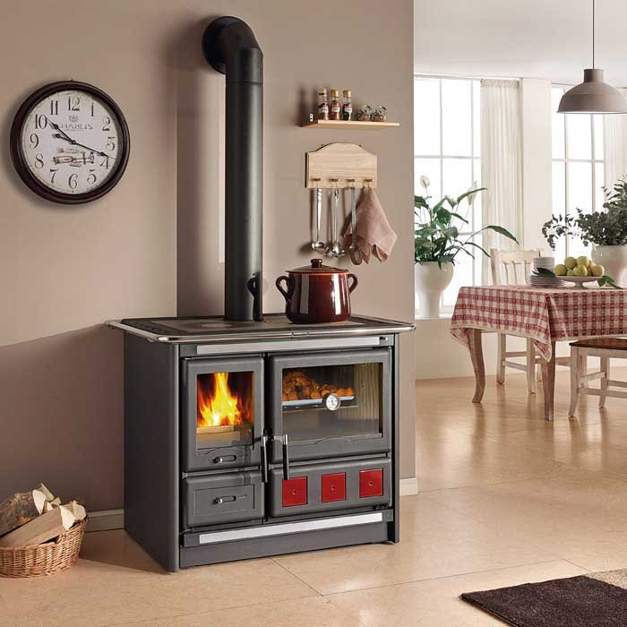 Rosa XXL Wood Cook Stove by La Nordica