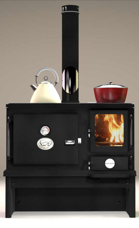 The Small Wood Cook Stove from Salamander Stoves