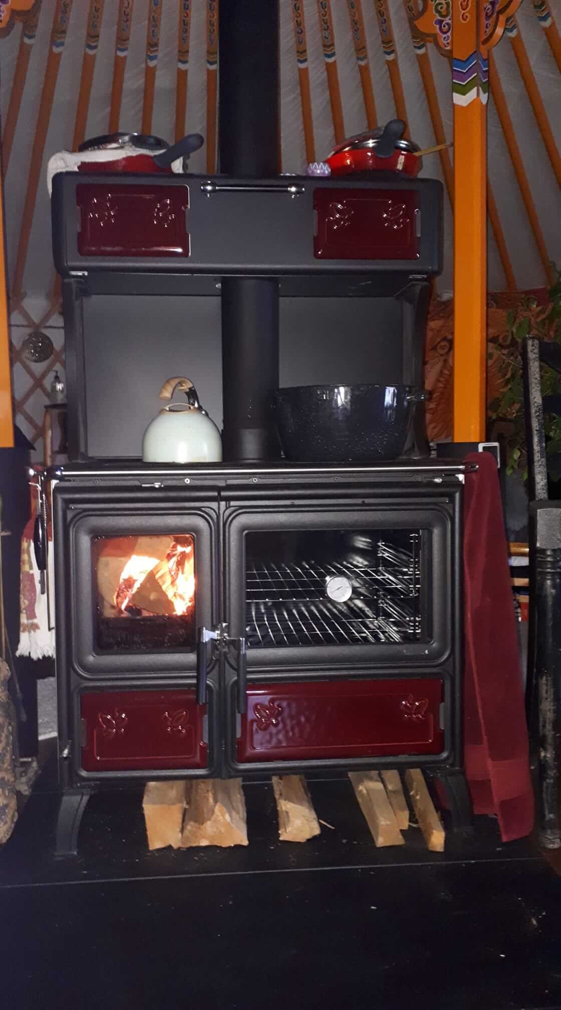 Wood Burning Cook Stove La Nordica Milly