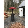 outdoor wood burning stove