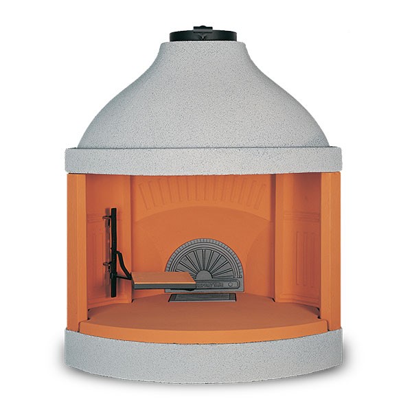 Refractory Wood Burning Fireplace Insert Ecomax 105