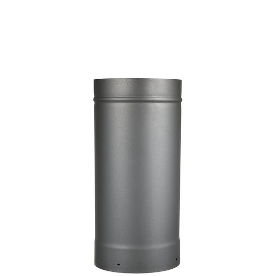 Long Single Wall Black Stove Pipe