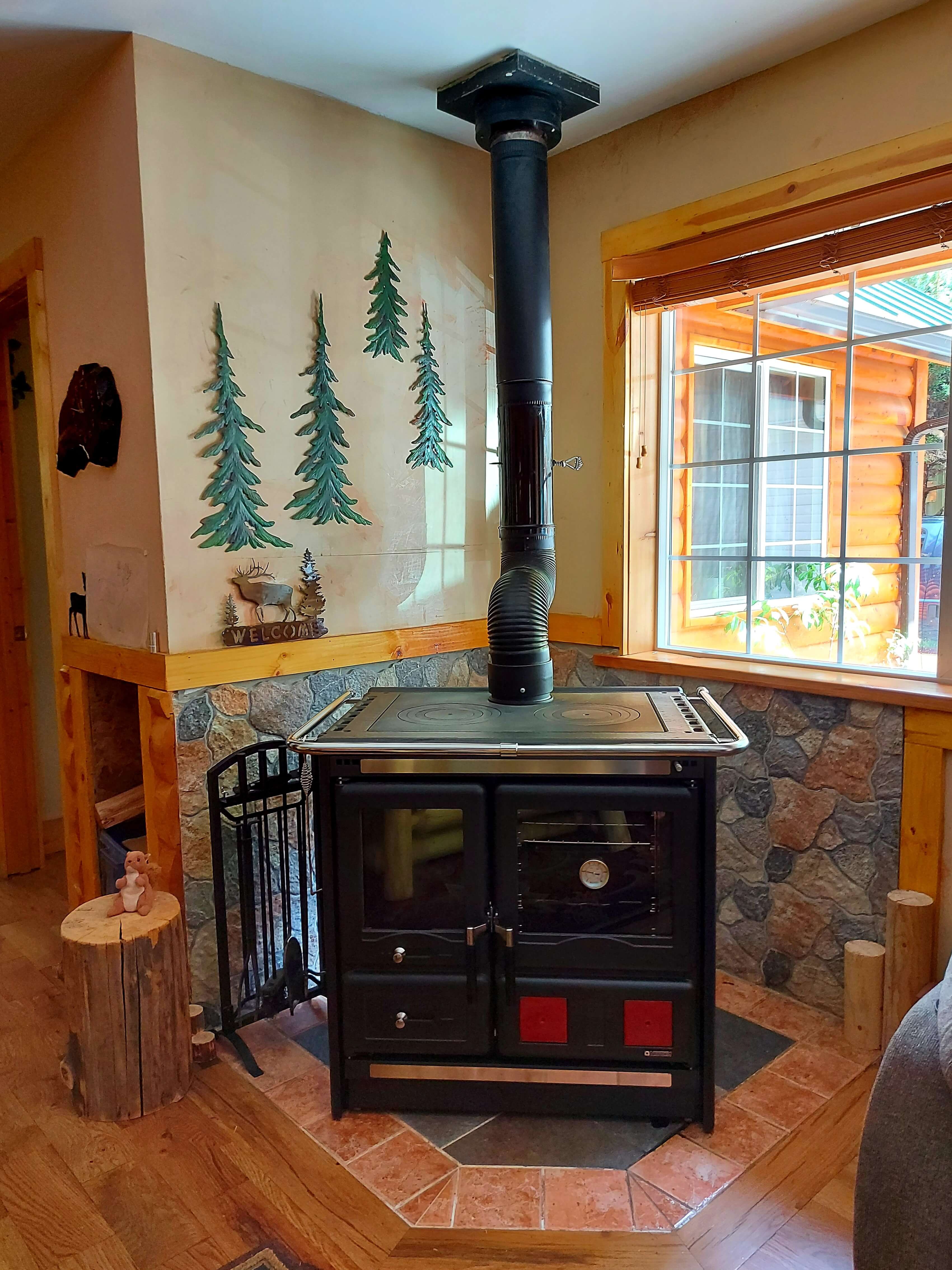 Wood Burning Cook Stove La Nordica "Rosa L"